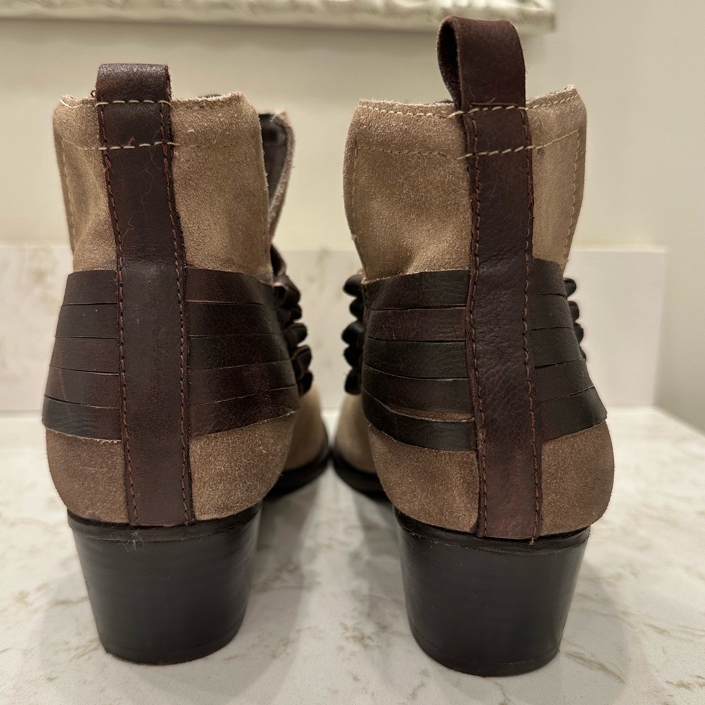 Diba Skyler Women’s Suede Bootie - 10 - Picture 6 of 14